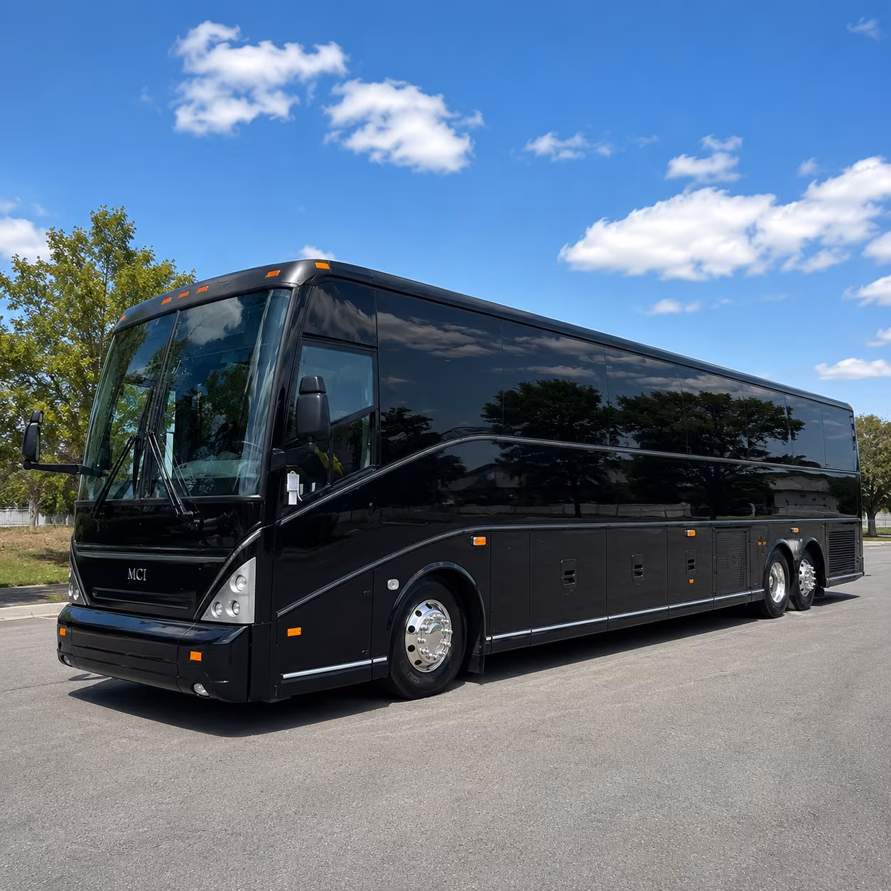 charter buses for coral springs high school and college campus tours