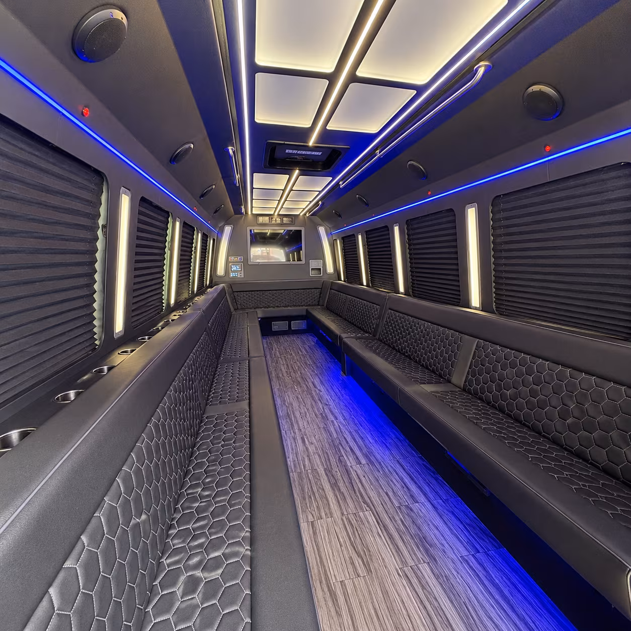coral springs party bus inside