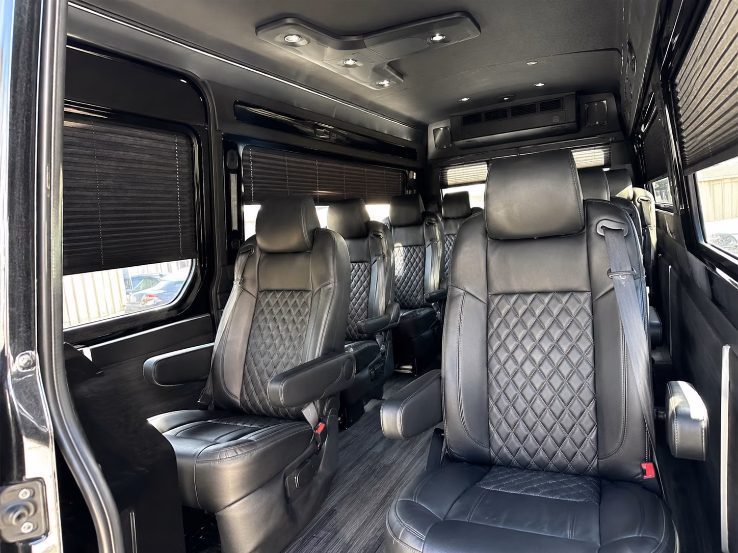 coral springs sprinter van with driver inside