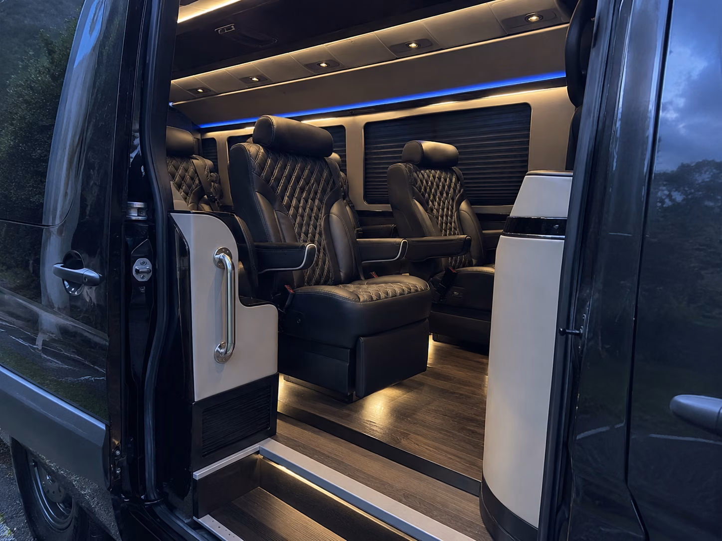 coral springs sprinter van with driver interior