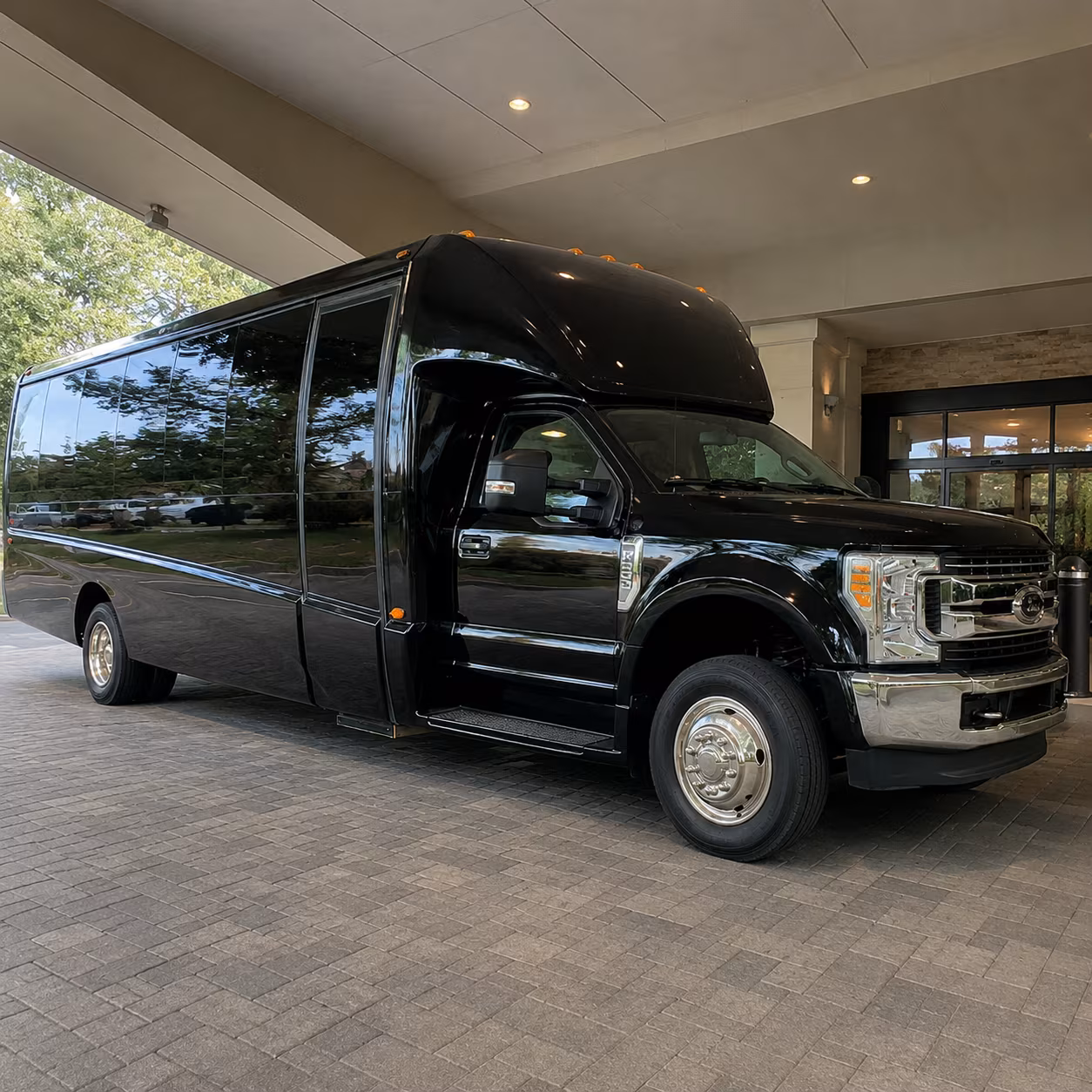 how trip duration hourly rates and total hours affect bus rental costs in coral springs